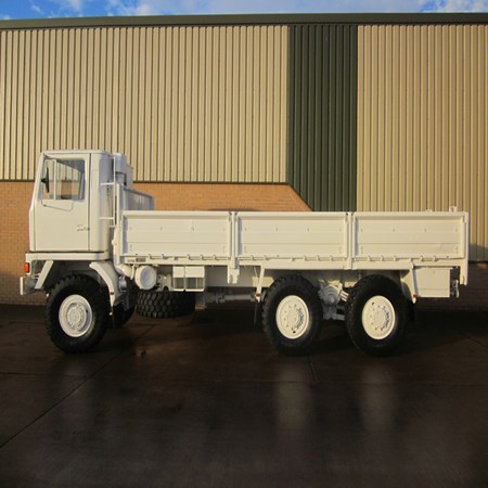Used Bedford TM 6x6 Flat Bed Cargo Truck - 11535 for sale